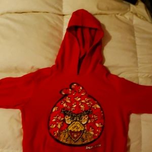 Kids angry bird hoodie